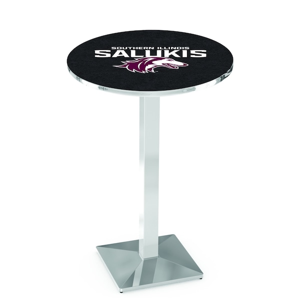 42" Chrome Southern Illinois Pub Table